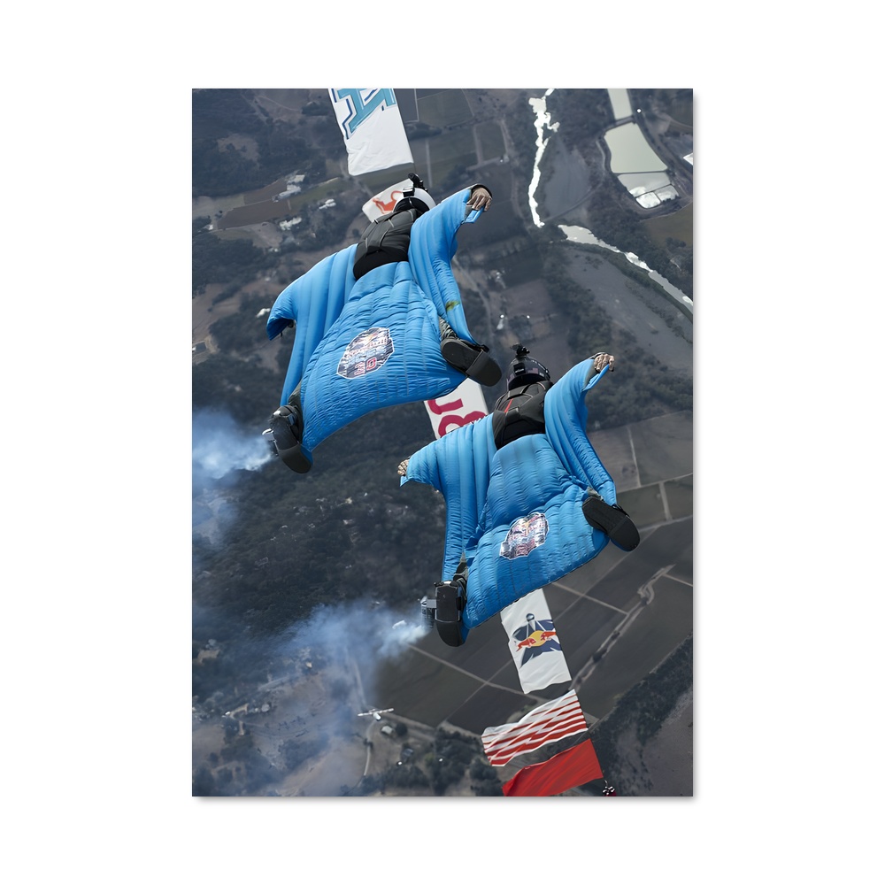 Poster Red bull parachutes